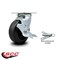 Service Caster 5 Inch Rubber on Steel Caster with Roller Bearing and Brake/Swivel Lock SCC SCC-30CS520-RSR-TLB-BSL - alternate 5